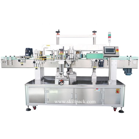 Fabrikskvalitet Box Top Surface Labelling Machine 