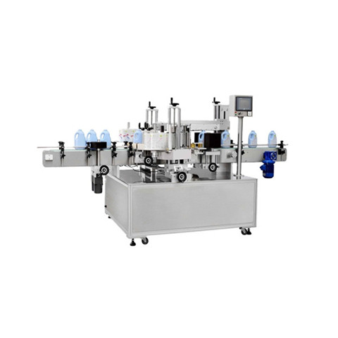 Fabriksleverandør Automatisk manuel Rotary Wet Hot Lim Labelling Machine 