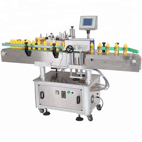 One Stop Solution Label Machinery Packaging 100ml Round Small Medicine Bottle Label Sticking Machine Blister Labelling Machine 