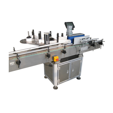 Zonesun Industrial Automatic Flat Surface Toy Ink Box Label Applicator Bottle Labelling Machine 