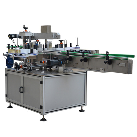 Automatisk etiketteringsmaskine til rund flaske i høj kvalitet, konkurrencedygtig pris Fuldautomatisk etiketteringsmaskine til cylindriske genstande 