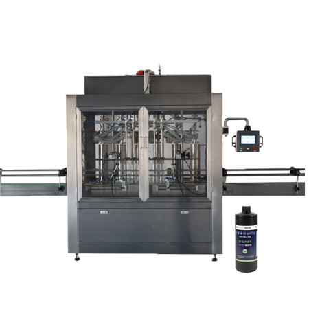 Kina Fabriksfremstilling 100 ml Flaskepåfyldning Capping Mærkning Dato Printer Machine Line 