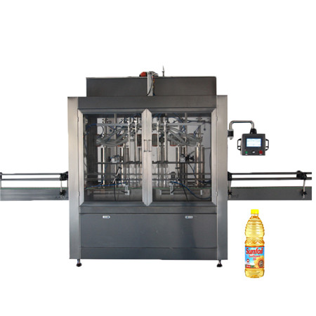 Direkte salg Fuldautomatisk forseglingsmaskine med 4 hoveder flydende flaskeopvaskemiddel 