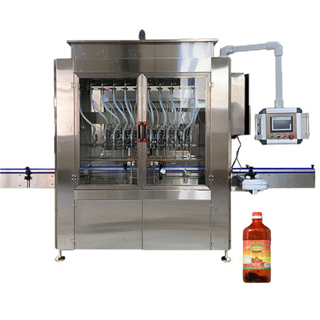 Halvautomatisk G1wg pasta og flydende påfyldningsmaskine til vand og te / juice / honning / alkohol / desinfektionsmiddel 