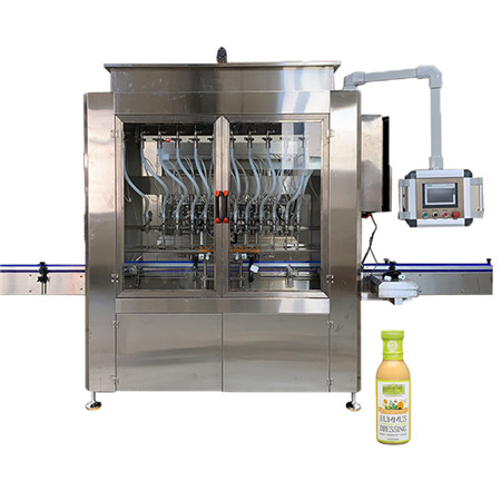 Automatisk tyktflydende flydende stempelpåfyldningsudstyr Komplet rengøringsmiddel Aftapningsmaskine til håndrensning / Tomatpasta / Alkoholgel / spiselig olie 