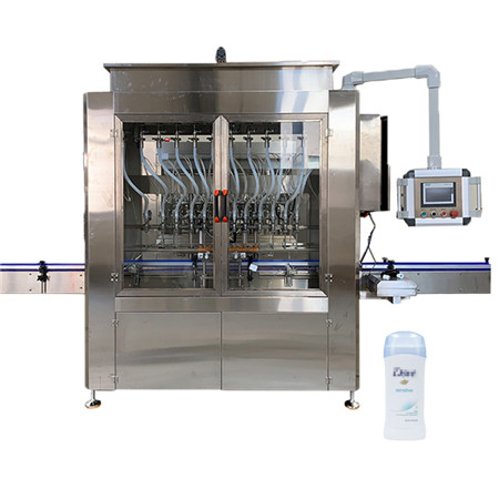 Semi-automatisk tryk Kosmetisk opvarmningspåfyldningsmaskine til mascara / neglelak / flydende lipglans 