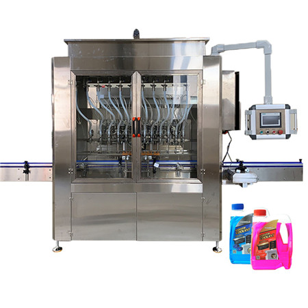 Komplet linje nøglefærdigt Severs Rotary Type Pure Water Bottling Washing Filling Capping Machine 