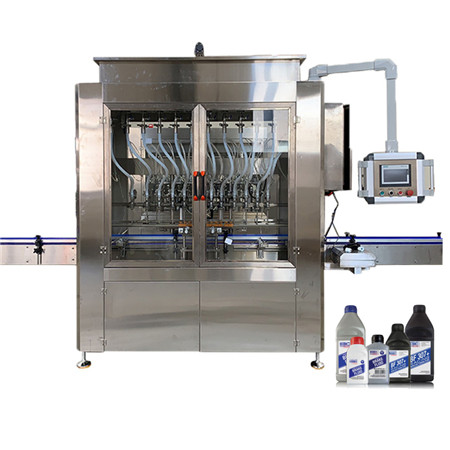 Automatisk volumetrisk inline flydende flaskepåfyldningsmaskine med Siemens Control 