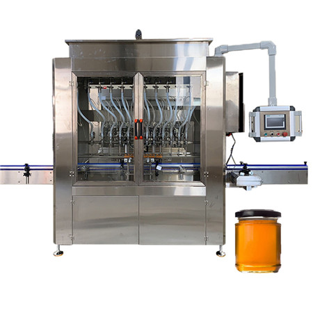 Ny Eric Direct Sales Fuldautomatisk Multi-Heads Flydende Flaske Detergent Fyldningsforseglingsmaskine 