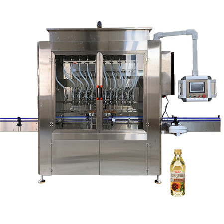 Automatisk lineær madlavningsolie påfyldningskapacitetspakningsmaskine 