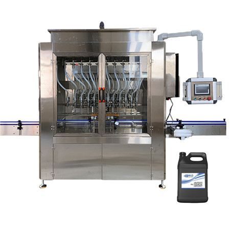 Fuldautomatisk stempel 4/6/8 multi-hoved væske/rent vand aftapning påfyldningspakke/pakkemaskine 