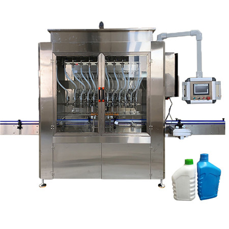 Pneumatisk parfume Flydende vandflaske Rotary Filling Machine Produktionsudstyr 