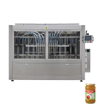 Halvautomatisk pneumatisk korrosionsbestandig væske Blegemiddel Deodorant Toiletrenser påfyldningsmaskine 