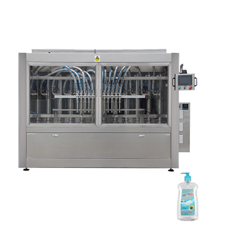 Automatisk tøjvask med høj viskositet vaskemiddel Flydende sæbefyldningsmaskine til salg 