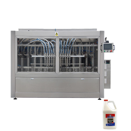 Automatisk glasplastflaske Drik Mineralvand Vandjuice Vask Fyldning Tætning Produktionslinje Flaskeemballage Maskine 