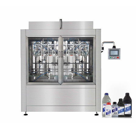 100-1000 ml fuldautomatisk flaskefyldningsmaskine med flere hoveder, flydende flasker, pneumatisk flaskefyld 