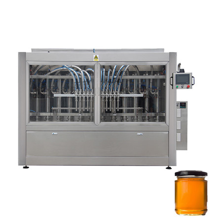 Servomotor HDPE flaskepåfyldnings- og aluminiumsfolieforseglingsmaskine til mad kosmetiske lægemidler Flydende pasta sauce 