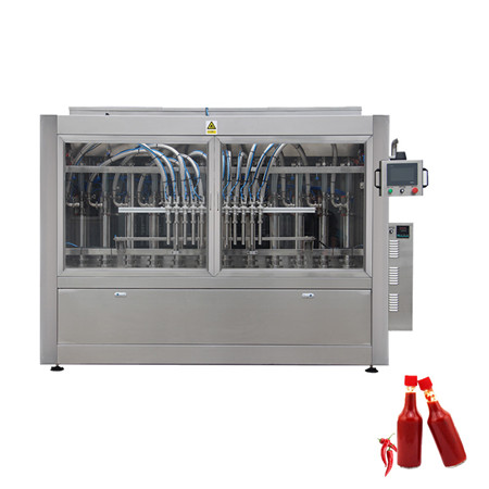 Automatisk drikkevandsproducerende flaskepåfyldningsmaskinelinie / industriel påfyldningsmaskine med høj effektivitet 