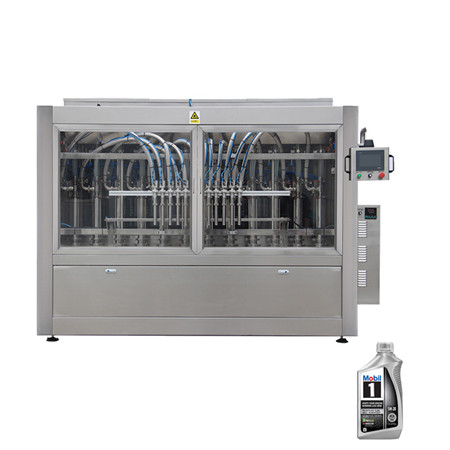 Straight Line Rotary Small Olive Oil Filling Machine Automatisk hætteglas Flydende påfyldningsmaskiner 