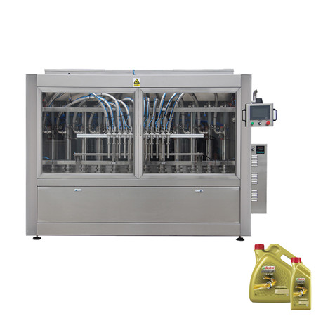 Automatisk 100-1000 ml lineær flydende inline emballagesystem påfyldningsmaskine 