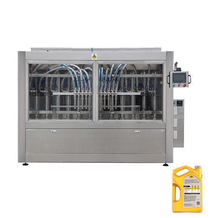 Straight Line Rotary Small Olive Oil Filling Machine Automatisk hætteglas Flydende påfyldningsmaskiner Produktionslinje 