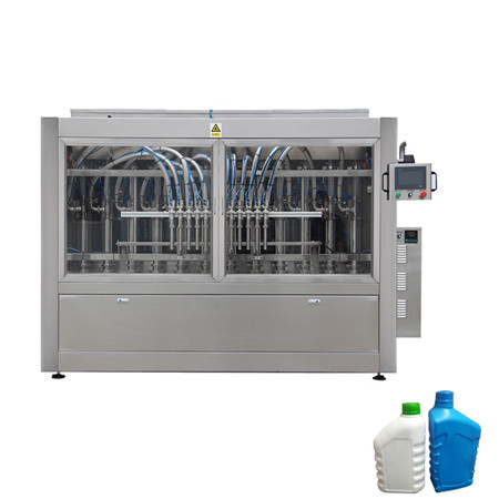 Automatisk 1 liter flaske med 16 hoved mundrensning vandig flydende påfyldningsmaskine leverandørfabrik 