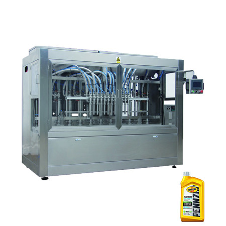 Komplet motorolie / kølemiddel / Anti-frysepåfyldnings- og etiketteringsmaskine 