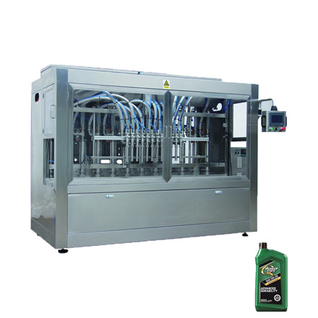 Automatisk flaskebeholdervarmeforseglingsmaskine med påfyldningsmaskiner 