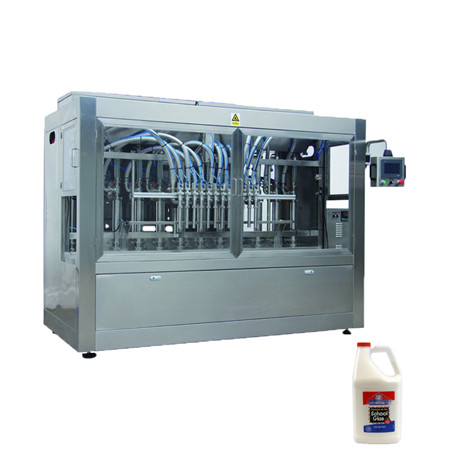 Fuldautomatisk servomotor opvaskemiddelpåfyldningsmaskine / opvaskemiddelpåfyldningsanlæg 