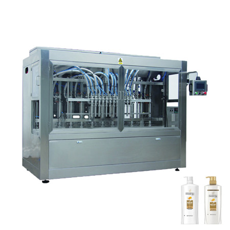 Højkvalitets automatiseret påfyldning af limpåfyldnings- og emballeringsmaskine til flaskelim 