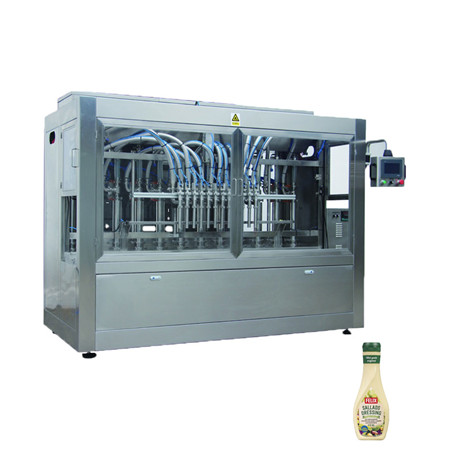 Automatisk flydende pasta vand creme plast flaske påfyldning maskine aftapning emballage udstyr 