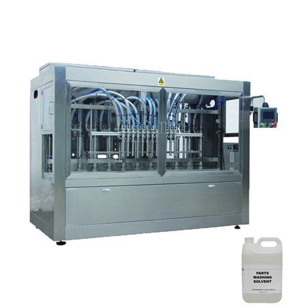 Fuldautomatisk stempel 4/6/8 multi-head flydende / ren vand aftapning påfyldning emballage maskine (AFLS-840/860/880) 