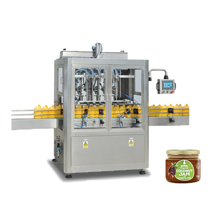 Automatisk 8 hoveder madlavning spiselig olivenolie flaske påfyldningsmaskine 