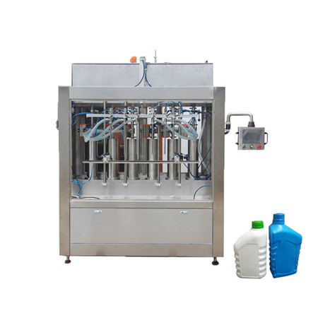 Automatisk plastikpåfyldnings- og forseglingsmaskine Fødevarefabrikemballage Maskinerudstyr til flydende vandjuice Jam Jam 