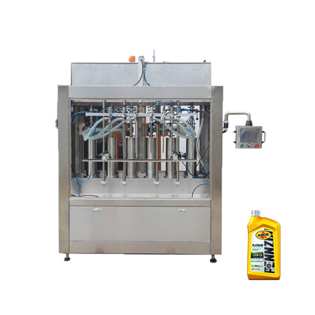 Automatiske fire dyser Servo System Pasta Cream Viskøs fyldemaskine til opvaskemiddel Fyldning af flydende sæbe fyldning Opvaskning påfyldning Håndvask påfyldning 