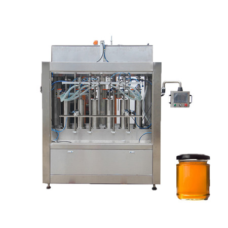 Halvautomatisk isvand flydende honningjuice sauce sodavand tomatpurépåfyldningsmaskine 