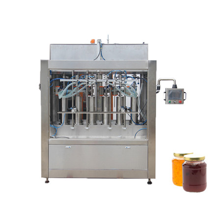 Direkte salg Fuldautomatisk forseglingsmaskine med 4 hoveder flydende flaskeopvaskemiddel 