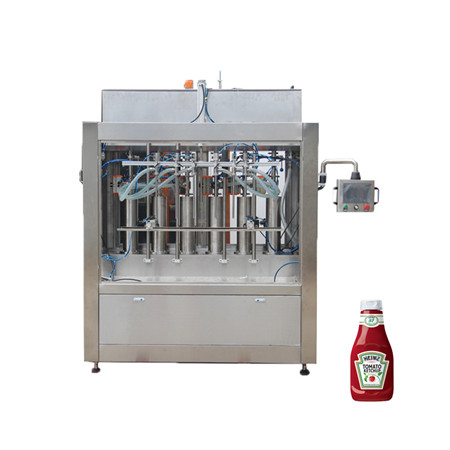 God kvalitet lille skala flaske vandpåfyldningsmaskine aftapningsanlæg 