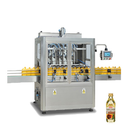 Kommerciel industriel kulsyreholdig drik / øl / vin gnistende vin / glasflaske påfyldningsudstyr til påfyldning / krone / metaldækseldækselmaskine 