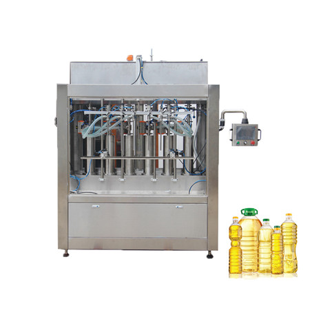 Automatisk volumetrisk rengøring flydende tøjvask opvaskemiddel flaskepåfyldningsdækselmaskine til flydende vaskemiddel 