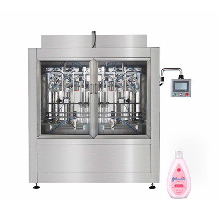 Automatisk lotionsplastikflaske Pasta Sauce Shampoo Body Wash Brusefyldningsmaskine 