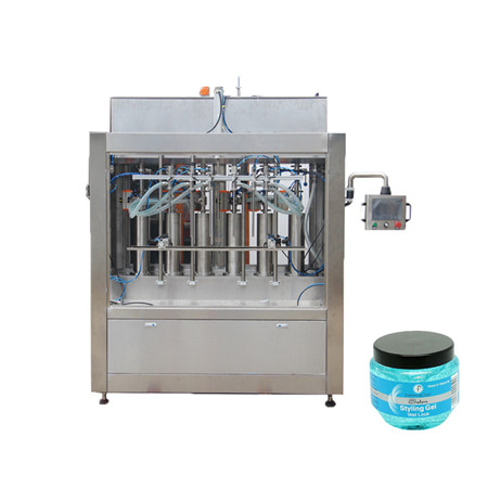 Producent Produktion Automatisk pumpefyldning Flydende lotion 100 ml Lille flaskepåfyldnings- og kapningsmaskine 