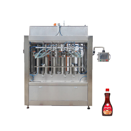 Glasflaske Mælkesaft Te Drikke Aftapning Påfyldning Produktionslinjeudstyrsmaskine 