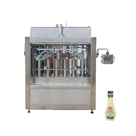 Lille skala fuldautomatisk plastflaske vandpåfyldningsmaskine / drikkevarefyldstof 
